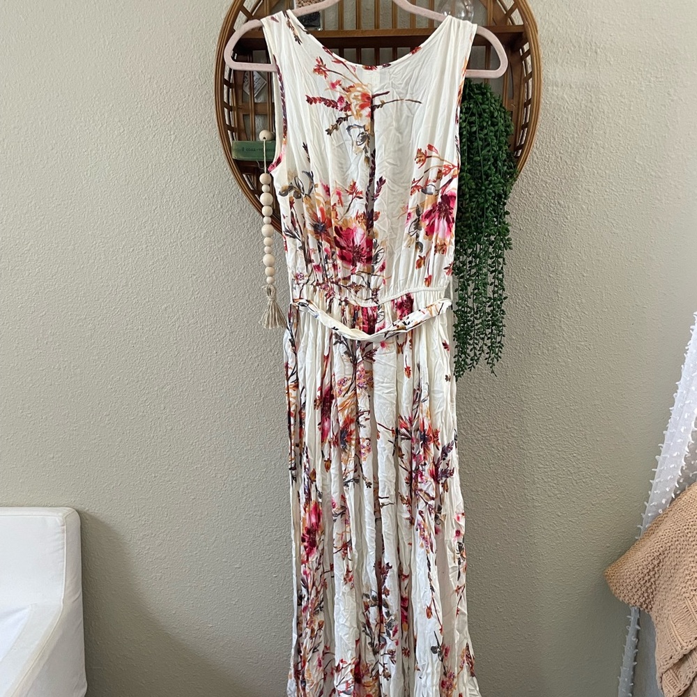 Vici sweet Georgia sleeveless diana maxi floral dress - Picture 5 of 5